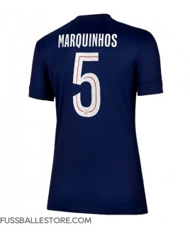 Günstige Paris Saint-Germain Marquinhos #5 Heimtrikot Damen 2025-26 Kurzarm